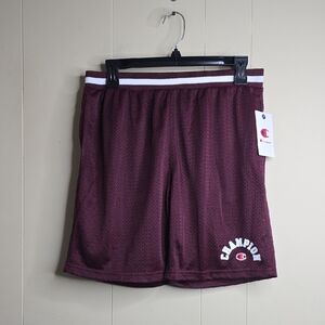 Champion Kids Mesh Shorts Wine XL